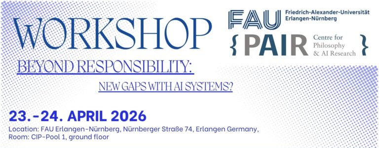Workshop “Beyond Responsibility: New Gaps with AI Systems?”